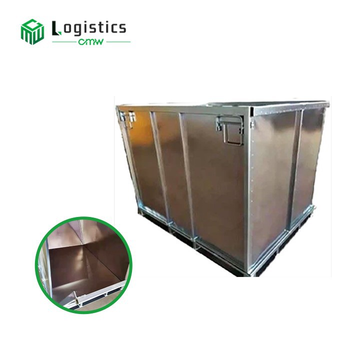 Metal Foldable pallet box  manufacturers